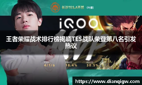 王者荣耀战术排行榜揭晓TES战队荣登第八名引发热议