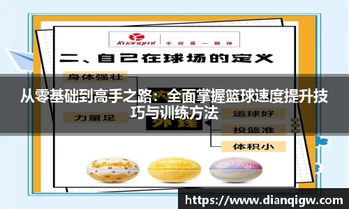 从零基础到高手之路：全面掌握篮球速度提升技巧与训练方法