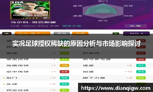 实况足球授权稀缺的原因分析与市场影响探讨